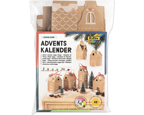 Adventskalender Hygge Dorf 49-teilig