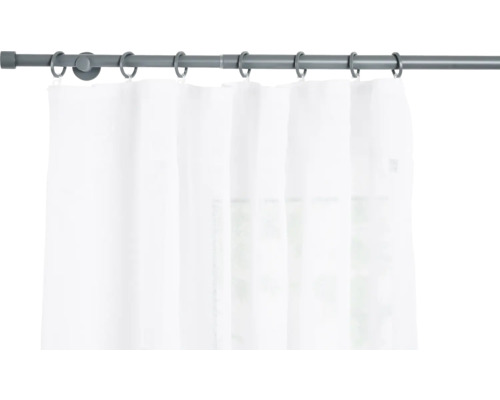 Vorhang mit Gardinenstange und Ringen