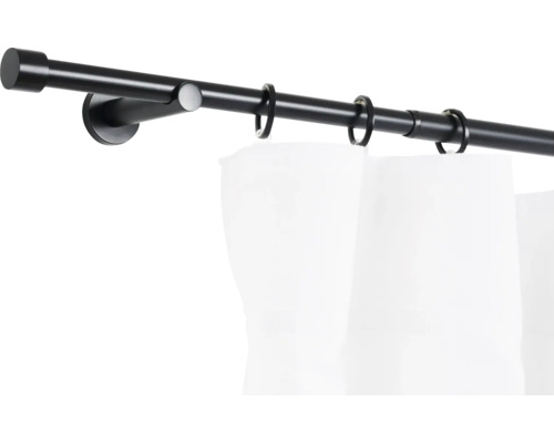 Gardinenringe & Haken Set – 30 Stück, Schwarz, 42 Mm Innendurchmesser, Für Vorhänge & Duschvorhänge