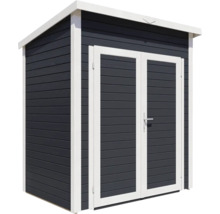 Gerätehaus Bertilo Timmo 1 mit Fußboden 191x140 cm anthrazit-thumb-6 Gerätehaus Bertilo Timmo 1 mit Fußboden 191x140 cm anthrazit-thumb-6