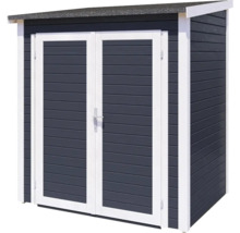 Gerätehaus Bertilo Timmo 1 mit Fußboden 191x140 cm anthrazit-thumb-14 Gerätehaus Bertilo Timmo 1 mit Fußboden 191x140 cm anthrazit-thumb-14