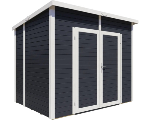 Gartenhaus aus Holz mit Doppeltür