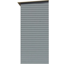 Gartenschrank aus Holz mit horizontaler Verkleidung