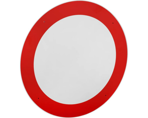 Verkehrsschild mit rotem Rand