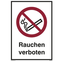Rauchen verboten Schild
