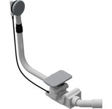 Ab-und Einlaufgarnitur Kaldewei KA 4061 für Badewanne cool grey 30 matt