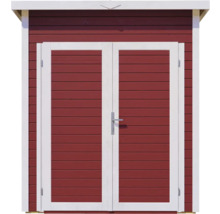 Gartenschuppen mit Doppeltür aus Holz