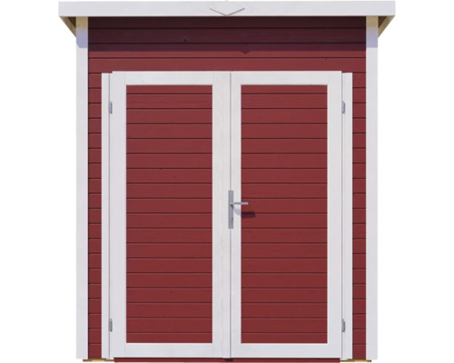 Gartenschuppen mit Doppeltür aus Holz