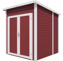 Holzgartenhaus mit Doppeltür