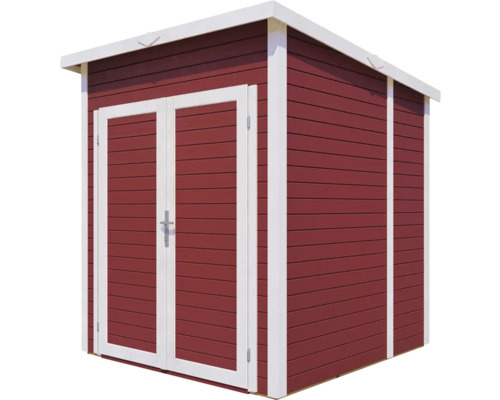 Holzgartenhaus mit Doppeltür