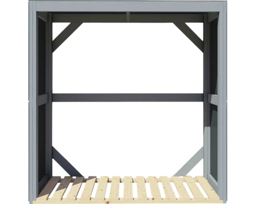 Holzlager mit Holzboden