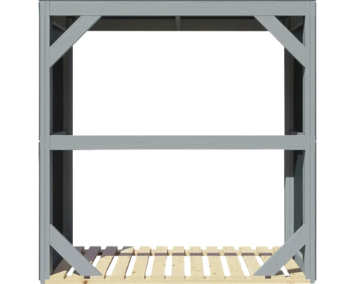 Holzlager mit Holzfußboden