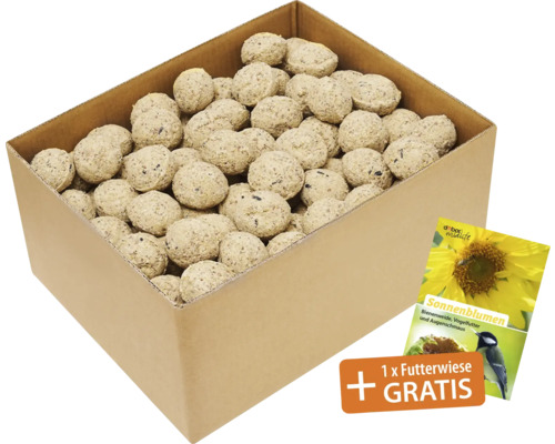 Ganzjahresvogelfutter Meisenknödel Protein 100 Stück Ganzjahresvogelfutter Meisenknödel Protein 100 Stück