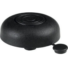 Möbelgleiter mit Innenverstellung Ø 50 x 19 mm Kunststoff schwarz bis 40 kg