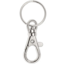 Karabinerhaken mit Schlüsselring