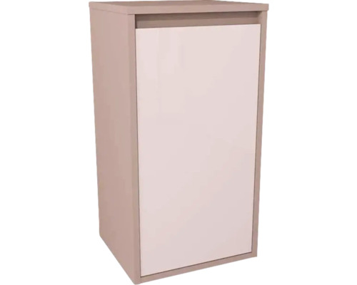 Midischrank Devo Cristal 2.0 40x76x35 cm Anschlag rechts rose