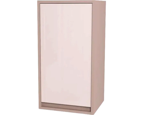 Hängeschrank Devo Cristal 2.0 40x76x35 cm Anschlag links rose