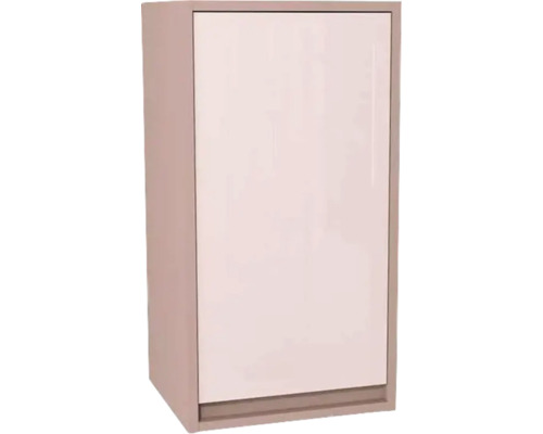 Hängeschrank Devo Cristal 2.0 40x76x35 cm Anschlag rechts rose