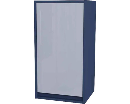 Hängeschrank Devo Cristal 2.0 40x76x35 cm Anschlag links blau