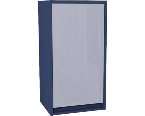 Hängeschrank Devo Cristal 2.0 40x76x35 cm Anschlag rechts blau