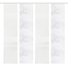 Dekoschals mit Baumstruktur