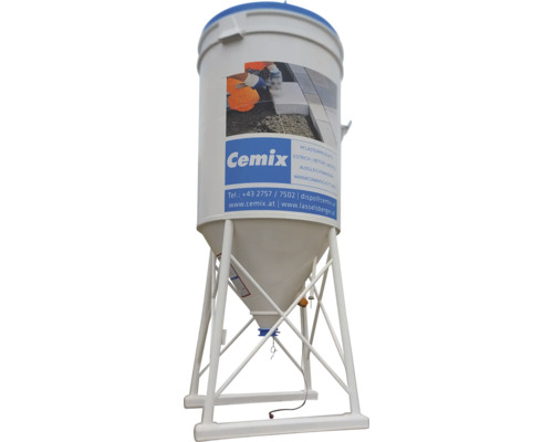 Zementsilo für Bauprojekte