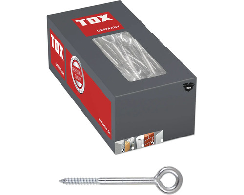 Packung Ringschrauben mit metrischem Gewinde, inklusive einer einzelnen Ringschraube