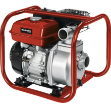 Einhell Gartenpumpe mit Benzinmotor im Schutzrahmen