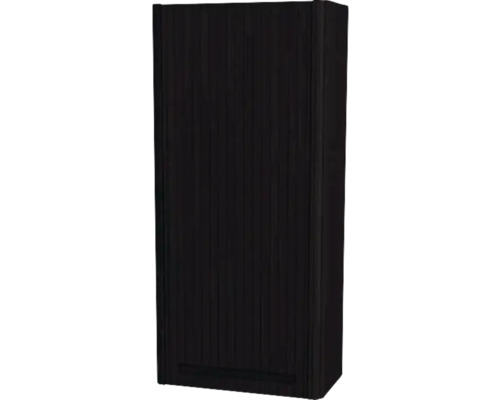 Hängeschrank Devo Gloria 2.0 40x86x21 cm Anschlag rechts Struktur schwarz