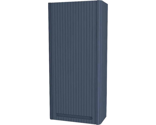 Hängeschrank Devo Gloria 2.0 40x86x21 cm Anschlag rechts Struktur blau