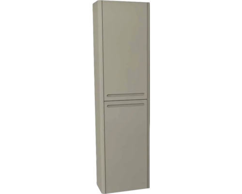 Hochschrank Devo Gloria 2.0 40x172x33 cm Anschlag rechts glatt grau matt