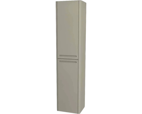 Hochschrank Devo Gloria 2.0 45x165x26 cm Anschlag links glatt grau matt