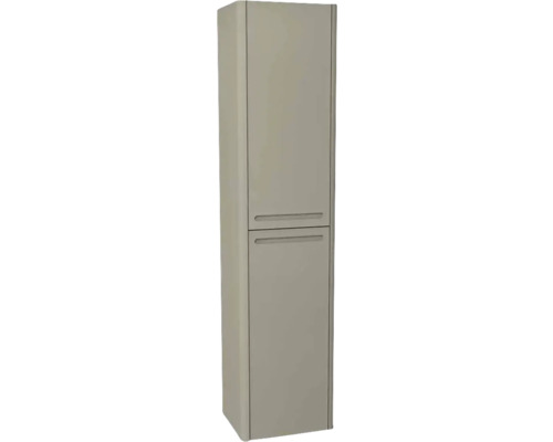 Hochschrank Devo Gloria 2.0 45x165x26 cm Anschlag rechts glatt grau matt