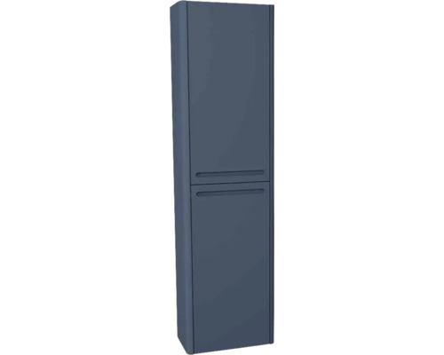 Hochschrank Devo Gloria 2.0 40x172x33 cm Anschlag rechts mit Wäschekipper glatt blau