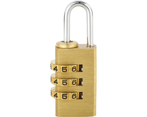 Vorhängeschloss mit dreistelligem Zahlencode