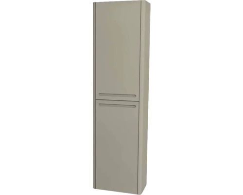 Hochschrank Devo Gloria 2.0 40x172x33 cm Anschlag links glatt grau matt