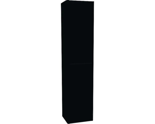 Hochschrank Devo Gloria 2.0 40x172x33 cm Anschlag rechts Struktur schwarz