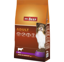 Mr. Beef Trockenfutter Adult mit Rind, 15 Kilogramm Sack