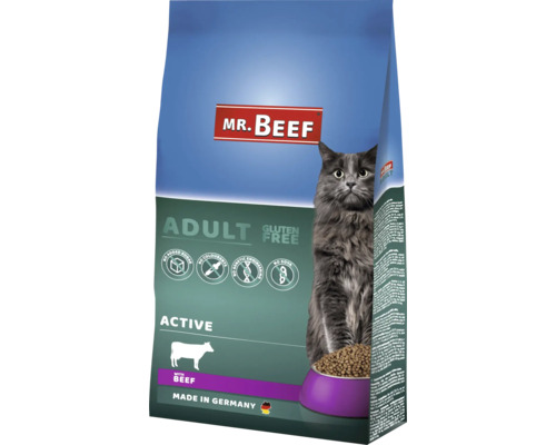 Katzenfutter trocken MR.BEEF Activ 10 kg