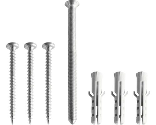 Schrauben und Dübel Set