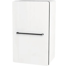 Weißer Hängebadschrank mit Griff