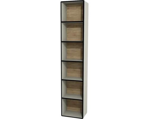 Hochschrank Devo Sonus 2.0 38x186x28 cm muschel