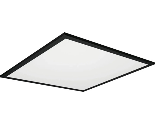 LED Deckenleuchte Smart Panel Ledvance 40 W mit Backlight, einstellbares Weiß RGB 1-flammig WIFI IP 20 schwarz ( 4058075650275 )