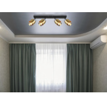 Strahler/Spot/Fluter Globo MILLEY E27 40 W 4-flammig IP 20 schwarz ( 15560-4 )-thumb-1 Strahler/Spot/Fluter Globo MILLEY E27 40 W 4-flammig IP 20 schwarz ( 15560-4 )-thumb-1