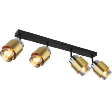 Strahler/Spot/Fluter Globo MILLEY E27 40 W 4-flammig IP 20 schwarz ( 15560-4 )-thumb-5 Strahler/Spot/Fluter Globo MILLEY E27 40 W 4-flammig IP 20 schwarz ( 15560-4 )-thumb-5