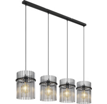 Pendelleuchte Globo GORLEY E27 60 W 4-flammig IP 20 schwarz ( 15698-4H )-thumb-4 Pendelleuchte Globo GORLEY E27 60 W 4-flammig IP 20 schwarz ( 15698-4H )-thumb-4
