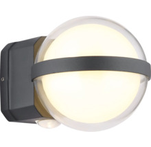 LED Wandleuchte Globo ILLI 12 W 1-flammig IP 54 anthrazit ( 34157 )-thumb-0 LED Wandleuchte Globo ILLI 12 W 1-flammig IP 54 anthrazit ( 34157 )-thumb-0