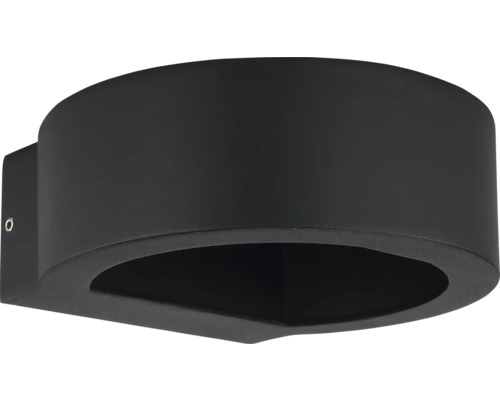 Schwarze Wandleuchte