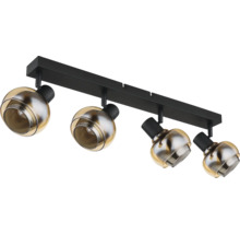 Strahler/Spot/Fluter Globo TOKKI E14 40 W 4-flammig IP 20 schwarz ( 54309-4B )-thumb-3 Strahler/Spot/Fluter Globo TOKKI E14 40 W 4-flammig IP 20 schwarz ( 54309-4B )-thumb-3