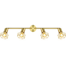 Strahler/Spot/Fluter Globo XARA E14 40 W 4-flammig IP 20 gold ( 54802GB-4 )-thumb-0 Strahler/Spot/Fluter Globo XARA E14 40 W 4-flammig IP 20 gold ( 54802GB-4 )-thumb-0